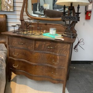 Antique Dresser with Mirror
